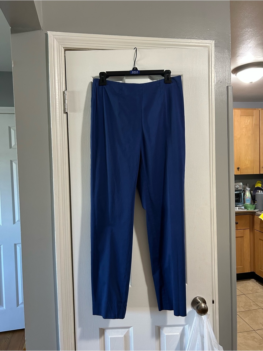 Brooks Brothers Royal Blue Straight-Leg Trousers